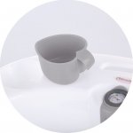 Chipolino Vanička s podložkou a stojanem Vela 87cm Grey – Sleviste.cz