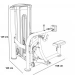BH Fitness Seated ROW L290 – Zboží Mobilmania