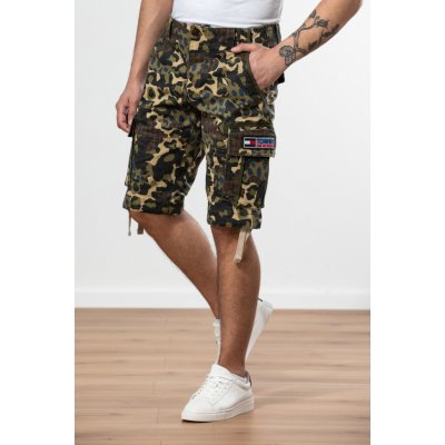 Tommy Jeans Tommy Hilfiger maskáčové kraťasy cargo short – Zboží Mobilmania