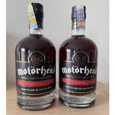 Motorhead Premium Dark Rum 40% 0,7 l (holá láhev) – Hledejceny.cz