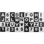Ricokids Pěnová puzzle podložka s kouzlem písmen. 30x30 cm 36 ks. – Hledejceny.cz