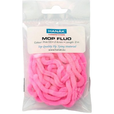 Hanák Competition Hanák Šenylka Mop Fluo Pink 2mm – Hledejceny.cz