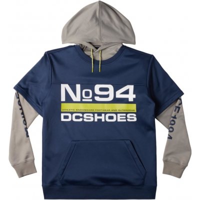 Dc shoes mikina Dryden Dress Blues modrá – Zboží Mobilmania