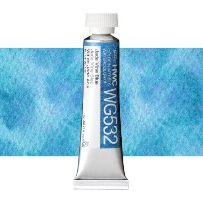 Holbein Granulating akvarelová barva 5 ml Jade Vine Blue – Hledejceny.cz