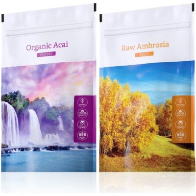 Energy Organic Acai powder 100 g + Raw Ambrosia pieces 100 g – Zboží Mobilmania