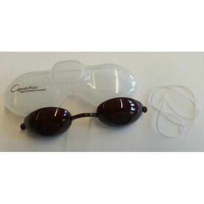 Brýle do solária Cosmedico s gumičkou v plastovém obalu