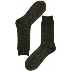 Top kvalitní pánské vlněné ponožky LY307 tmavě šedá