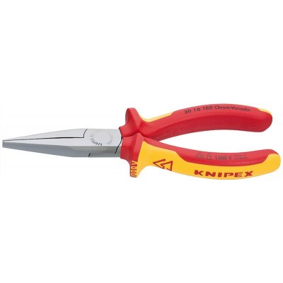 Kleště ploché s prodlouženými čelistmi 1000V VDE, Knipex 160mm – Hledejceny.cz