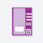 Bobo blok kroužkový s boční spirálou A4 linkovaný 50 listů – Zboží Živě