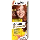 Barva na vlasy Pallete Color Shampoo 218 Zářivě jantarový tónovací barva na vlasy