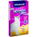Krmivo pro kočky Vitakraft Cat Liquid snack kuře & taurin 6 x 15 g