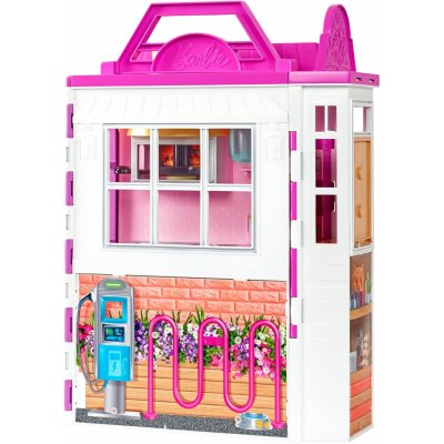 Mattel Barbie herní set restaurace s panenkou – Zboží Mobilmania