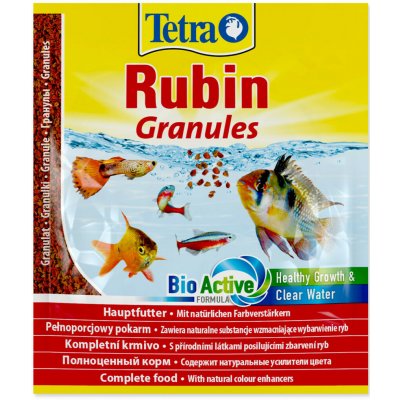 Tetra Rubin Granules 15 g, 20 ks – Zboží Mobilmania