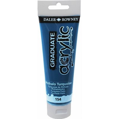Graduate akrylová barva 120 ml tyrkysová – Hledejceny.cz