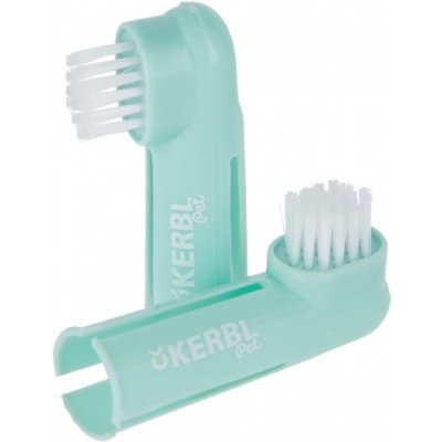 Albert Kerbl GmbH Zubní kartáček Premium care na psy 2 ks – Zboží Mobilmania