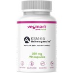 Vegmart Ashwagandha KSM-66 250 mg 90 kapslí – Hledejceny.cz