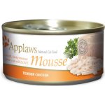 Applaws Cat Mousse Tin Chicken s kuřecím 72 x 70 g – Hledejceny.cz