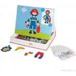 Goki magnetická hra Oblékaní kluk – Zboží Mobilmania