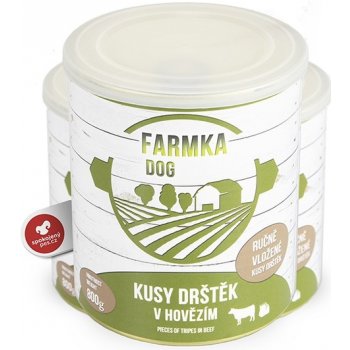 Farmka Dog s dršťkami 0,8 kg