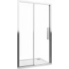 Pevné stěny do sprchových koutů Roth Posuvné dveře do niky OUT ECD2L 100 cm Brillant Sklo TRANSPARENT Levá 100 cm 564-100000L-00-02