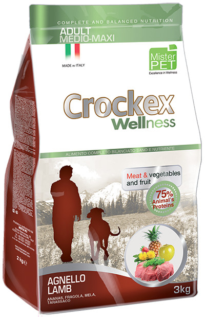 Crockex Wellness Dog Adult Lamb and Rice 12 kg