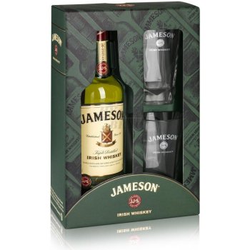 Jameson 40% 0,7 l (dárkové balení 2 sklenice)