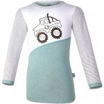 Little Angel Tričko smyk STAVITEL DR Outlast® lišejník melír auto – Zboží Mobilmania