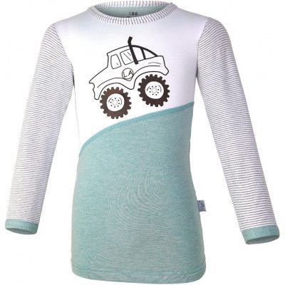 Little Angel Tričko smyk STAVITEL DR Outlast® lišejník melír auto – Zboží Mobilmania