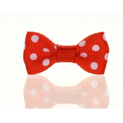 Mašlička puntík červenobílá – Zboží Dáma