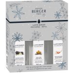 Maison Berger Paris TrioPack náplně do katalytické lampy Vanilla Magnificence + Amber Tobacco + Exquisite Sparkle 3 x 250 ml – Zboží Dáma