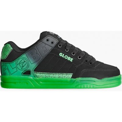 Globe Tilt Black/Green Stipple pánské letní boty – Zboží Mobilmania