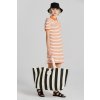 Dámské šaty GANT STRIPED SHIELD SS PIQUE POLO DRESS oranžová