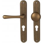 MP kování ELEGANT K PZ 72 mm klika LEVÁ/koule staromosaz matný lak – Hledejceny.cz