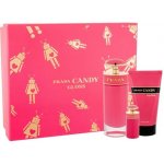 Prada Candy Gloss EDT 80 ml + EDT 7 ml + tělové mléko 75 ml pro ženy dárková sada – Hledejceny.cz