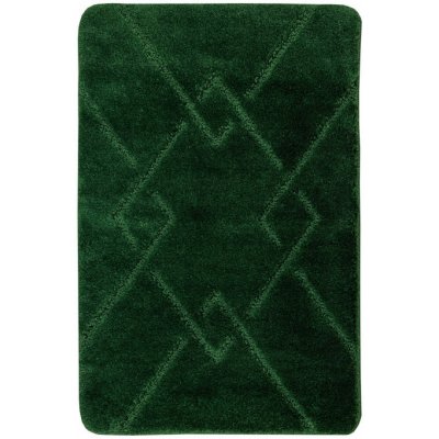 Nej-koberce Moreno tmavě zelený kosočtverce 60 x 100 cm – Zboží Dáma
