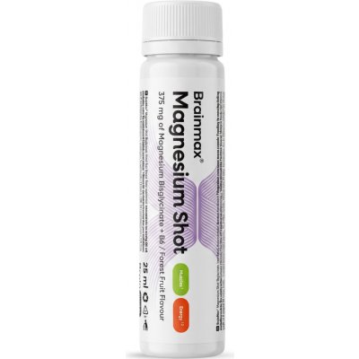 BrainMax Magnesium Shot 25 ml lesní plody – Hledejceny.cz