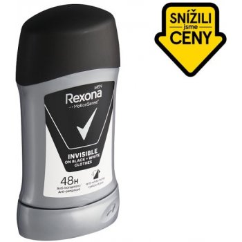 Rexona Men Invisible on Black+White clothes deostick 50 ml