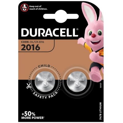 Duracell CR2016 2ks 5000394203884