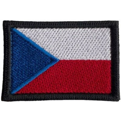 Nášivka: Vlajka Česká republika [55x38] [bsz] barevná – Hledejceny.cz