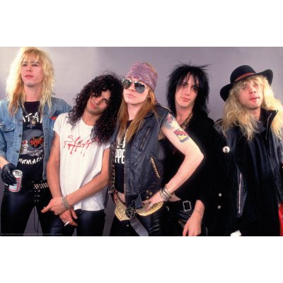 Plakát, Obraz - Guns N' Roses (1987), 91.5 × 61 cm – Hledejceny.cz