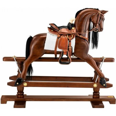 Barrington Furniture Western houpací kůň hnědý – Hledejceny.cz