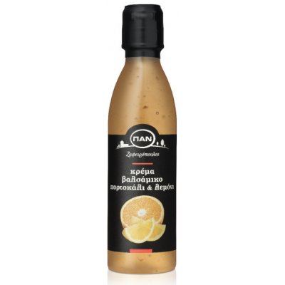 PAN Zafiropoulos Balzamikový krémový ocet citron a pomeranč 250 ml – Zboží Mobilmania