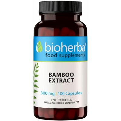 Bioherba Bambusový extrakt 300 mg 100 kapslí – Hledejceny.cz