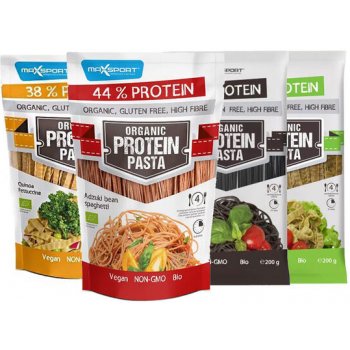 MaxSport Organic Protein Pasta Špagety z Adzuki fazolí 200 g