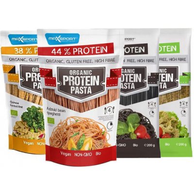 MaxSport Organic Protein Pasta Fettuccine z quinoi 200 g – Hledejceny.cz