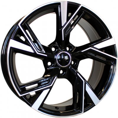 Racing Line B1571 7.5x17 5x112 ET36 black polished – Sleviste.cz