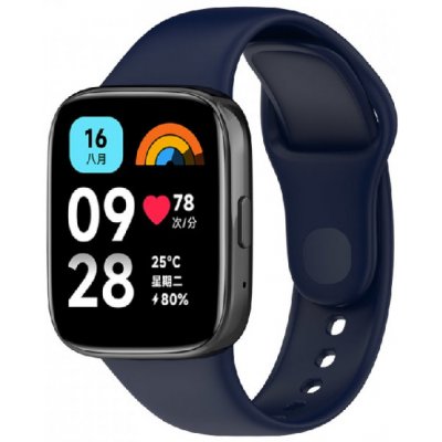 Xiaomi Barevný náramek na Redmi Watch 3 Active - námořnická modrá WSRW3ANB – Zbozi.Blesk.cz