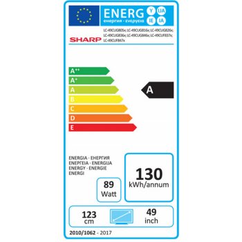 Sharp LC-49CUG8052E