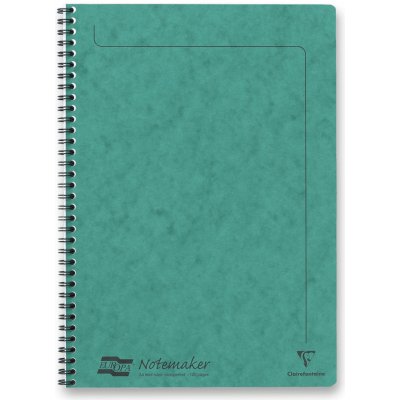 Clairefontaine Europa kroužkový blok A4 linkovaný zelený 60 listů – Zbozi.Blesk.cz
