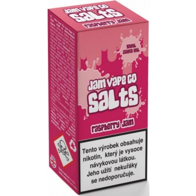 Juice Sauz SALT The Jam Vape Co Raspberry 10 ml 20 mg – Hledejceny.cz